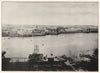 CUBA. Havana; View of Havana from Cabanas 1907 old antique print picture