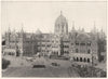 INDIA. Mumbai; Victoria railway station 1907 old antique vintage print picture