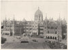 INDIA. Mumbai; Victoria railway station 1907 old antique vintage print picture