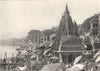 INDIA. Varanasi, India 1907 old antique vintage print picture