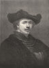 ARTISTS. Harmensz Van Rijn Rembrandt 1907 old antique vintage print picture