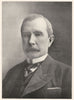 BUSINESS. John D Rockefeller 1907 old antique vintage print picture