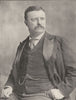 THEODORE ROOSEVELT. 26th President, US 1907 old antique vintage print picture