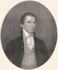 JAMES MONROE. 5th President of the United States 1907 old antique print