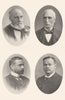 CANADA WRITERS. Wm Dawson; Goldwin Smith; Gilbert Parker; Louis Frechette 1907