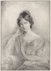 AUTHORS. Jane Austen 1907 old antique vintage print picture