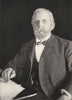 POLITICS. Lyman Judson Gage, Ex-secretary, U S Treasury 1907 old antique print