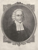 THEOLOGY. Jonathan Edwards 1907 old antique vintage print picture