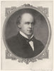 SALMON PORTLAND CHASE. Chief Justice of US Supreme Court, 1864-1873 1907 print