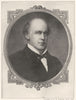 SALMON PORTLAND CHASE. Chief Justice of US Supreme Court, 1864-1873 1907 print