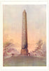 NEW YORK. Cleopatra's Needle, Central Park, New York 1907 old antique print