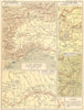 EUROPE. Alpi; Adige Quadrilatero; Moravia Austria; Sassonia Boemia 1889 map