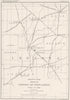 USA. INDIANA. BARTHOLOMEW. Sketch map center of population June 1st 1900 1900