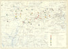 USA. IA OH PA WV. Center population, farms, agriculture 1790-1900 1900 old map