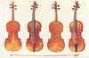 MUSICAL INSTRUMENTS. Violin-Alard Stradivarius King Joseph Guarnerius Gesu 1945