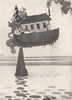 HEATH ROBINSON. How Noah averted a disaster at subsidence of Flood 1920 print