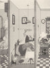 HEATH ROBINSON. Flat life ingenious devices for use, chilly mornings 1920