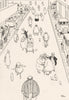 HEATH ROBINSON. New road regulations for safety of pedestrians 1920 old print