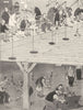 HEATH ROBINSON. A new method of teaching would-be anglers to angle 1920 print