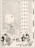 HEATH ROBINSON. Overcoming problems of serenading in New York city 1920 print