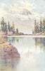 SWITZERLAND. Isola. Lago di Bitabergo 1907 old antique vintage print picture