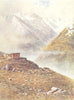 SWITZERLAND. Pontresina. Muottas Muraigl 1907 old antique print picture