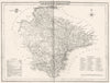 DEVONSHIRE DEVON. County map. Polling places. Coach roads. DUGDALE 1845