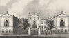 MIDDLESEX. Middlesex Hospital, Charles Street Mary-le-Bone. DUGDALE 1845 print