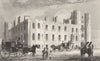 LONDON. St Jamess Palace. DUGDALE 1845 old antique vintage print picture