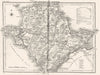 ANGLESEA ANGLESEY. County map. Polling places. Coach roads. DUGDALE 1845
