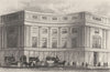 LONDON. Regent Circus, Oxford Street, London. DUGDALE 1845 old antique print