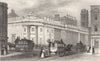 LONDON. Bank of England. DUGDALE 1845 old antique vintage print picture