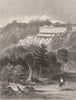 KENT. Seven Oaks, Kent. DUGDALE 1845 old antique vintage print picture