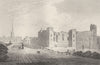 NOTTINGHAMSHIRE. Newark Castle, Nottinghamshire. DUGDALE 1845 old print