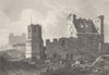 KENT. The Roman Pharos, Dover Castle. DUGDALE 1845 old antique print picture