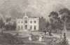 SUFFOLK. Theberton House the seat of Thos Gibson Esq. DUGDALE 1845 old print