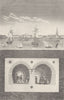LONDON. The Thames Tunnel. DUGDALE 1845 old antique vintage print picture