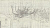 CALIFORNIA. Santa Barbara county. Goleta basin; water wells 1944 old map
