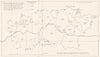 GEORGIA, US. Warm Springs; Pine Mountain drainage discharge March 1934 1935 map