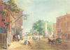 LONDON. Tottenham village in 1822 1942 old vintage print picture