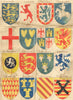 ENGLAND. Heraldry; Shields of Arms Roy Darrabe; de Tarsse Henry VI 1910 print