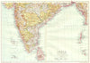INDIA. India 1910 old antique vintage map plan chart