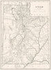 UTAH. Utah 1910 old antique vintage map plan chart