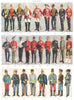 UNIFORMS.British Army & Austria-Hungary.Hussar Dragoon Uhlan Fusilier Jager 1910