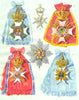 MEDALS. Redeemer-Greece; St Hubert-Bavaria; Stephen-Hungary; Olaf-Norway 1910