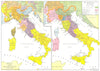 ITALY. of Renaissance (1400-1500); Unification (1859-1870) 1910 old map