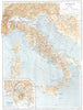 ANCIENT ITALY. Inset map of Ancient Latium 1910 old antique plan chart