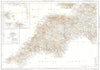 SOUTH WEST ENGLAND. Devon Cornwall Somerset; Channel,  Scilly Islands 1910 map