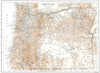 OREGON. Oregon state map showing counties 1910 old antique plan chart