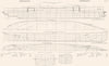 SHIPS.HMS Lord Nelson, Londonderry; Sheer drawings, half breadth, body plan 1910